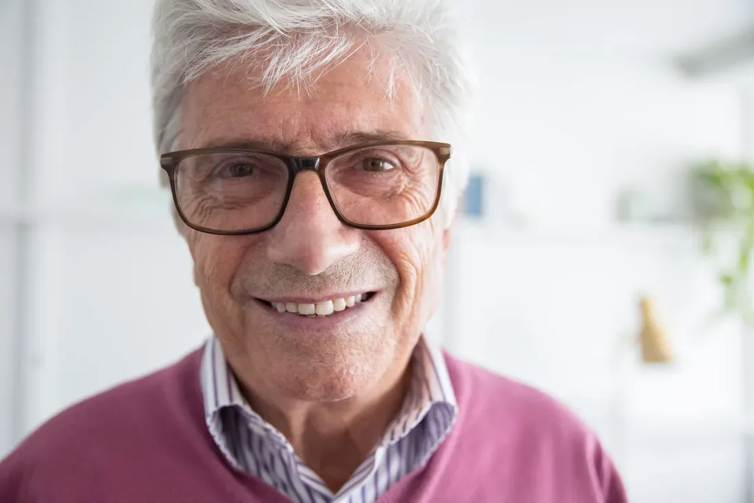 An older man thinking about his Medicare options